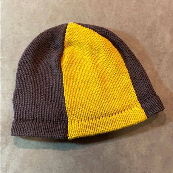 100% Cotton Men's Varsity Multi Color Winter Hat - Picture 4 of 5